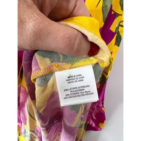 NEW Favorite Daughter The One That Got Away Floral Keyhole Maxi Dress Multi - Picture 5 of 7